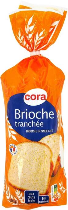 Match Cora brioche tranchée offre
