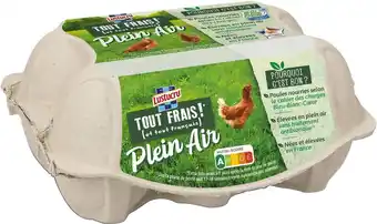 Match Lustucru oeufs plein air offre
