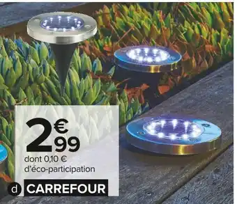Carrefour Market Carrefour disque solaire offre