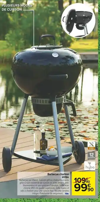 Carrefour Market Hyba barbecue charbon offre