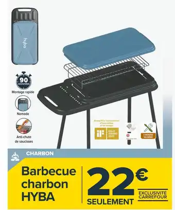 Carrefour Market Hyba barbecue charbon offre