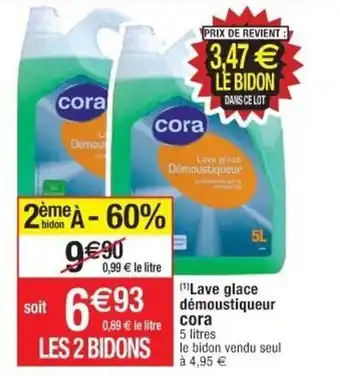 Cora x Carrefour Lave glace démoustiqueur CORA offre