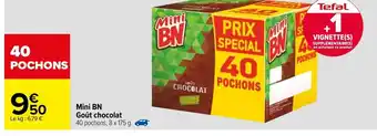 Carrefour Mini BN goût Chocolat offre