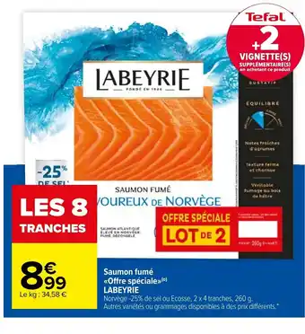 Carrefour Saumon Fumé Offre Spéciale offre