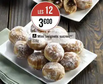 Mini beignets sucres
