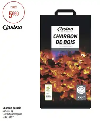 Casino charbon de bois