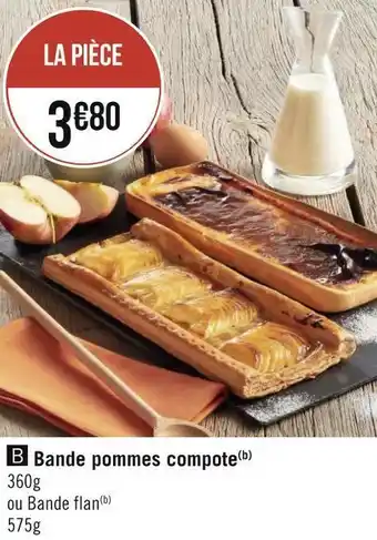 Bande pommes compote