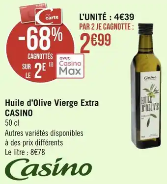 Casino huile d’olive vierge