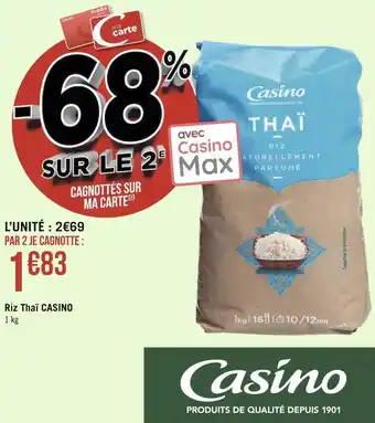 Géant Casino Casino riz thaï offre