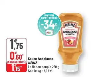 Sauce andalouse HEINZ