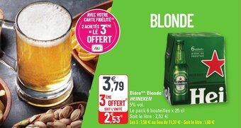 G20 Bière blonde HEINEKEN offre