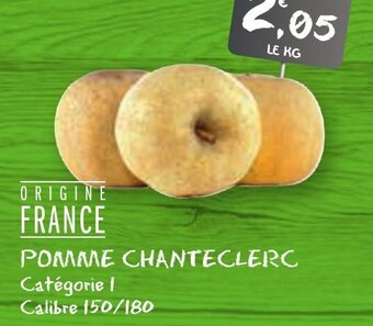 G20 Pomme chanteclerc offre