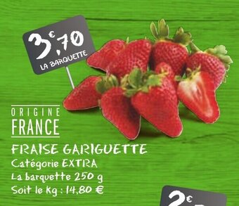 G20 Fraise gariguette offre