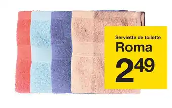 Zeeman Serviette de toilette roma offre