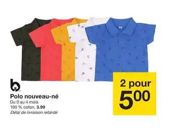 Zeeman Polo nouveau-né offre