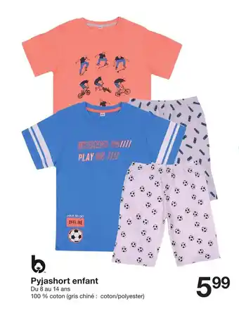 Zeeman Pyjashort enfant offre