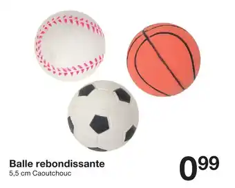 Zeeman Balle rebondissante offre