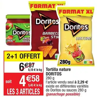 Tortilla Nature Doritos 280g