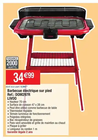 Migros Barbecue électrique Sur Pied offre
