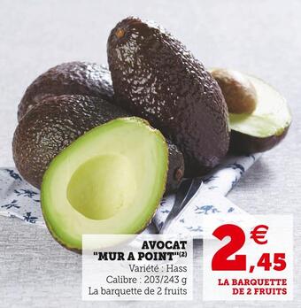 U Express Avocat "mur a point" offre