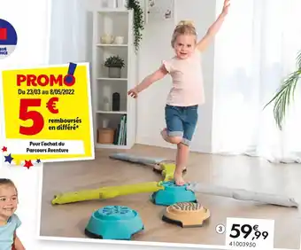 JouéClub Smoby parcours aventure- 2 ans | offre