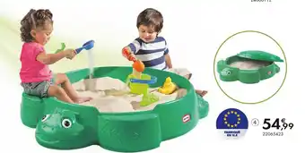 JouéClub Little tikes bac à sable tortue offre