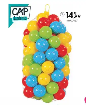 JouéClub Cap loisirs filet de 100 balles offre