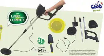JouéClub Mon kit de détecteur de métaux- 8 ans offre