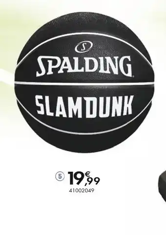 JouéClub Ballon de basket spalding slam dunk t.7 offre
