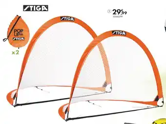 JouéClub Stiga 2 buts de foot pop-up- 5 ans offre