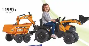 Tractopelle à pédales- 3 ans