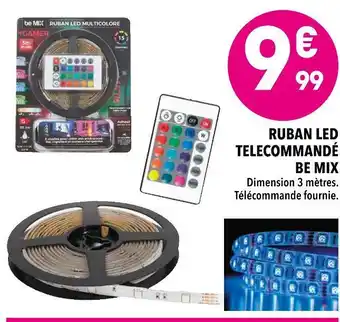 Supeco Be mix ruban led telecommandé offre