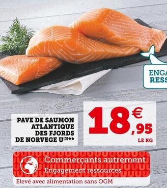 U Express Pave de saumon atlantique des fjords de norvege u offre