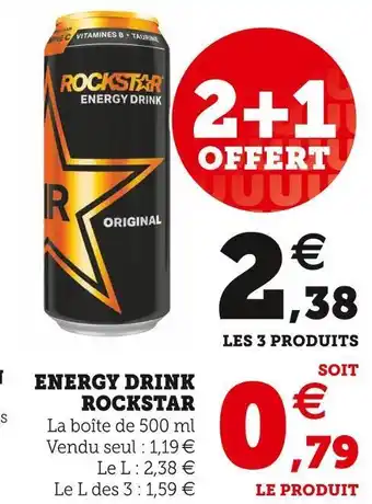Rockstar energy drink