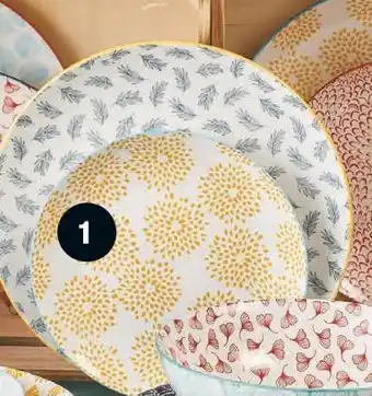 Super U Assiette plate "exotic" offre