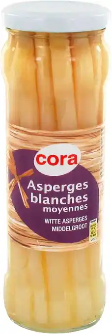 Cora asperges blanches