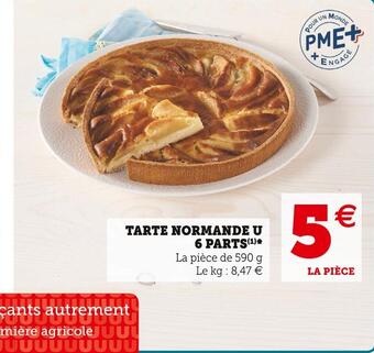 U Express Tarte normande u 6 parts offre