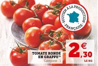 U Express Tomate ronde en grappe offre