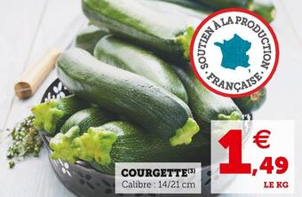 U Express Courgette offre