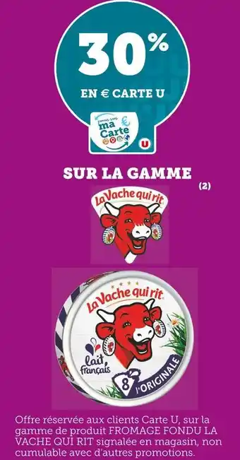 U Express La vache qui rit bon plan sur la gamme la vache qui rit offre