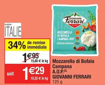 Mozzarella di bufala campana A.O.P. GIOVANNI FERRARI