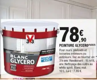 E.Leclerc Brico Peinture glycero offre