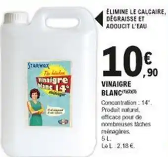 E.Leclerc Brico Vinaigre blanc offre