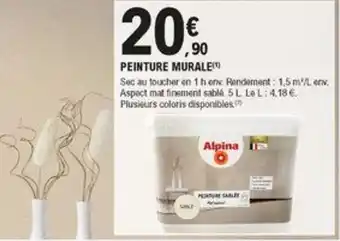 E.Leclerc Brico Peinture murale offre