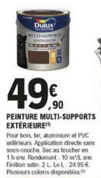E.Leclerc Brico Peinture multi-supports extérieure offre