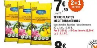 E.Leclerc Brico Terre plantes méditerranéennes offre