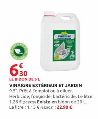 Rural Master Vinaigre Extérieur Et Jardin offre