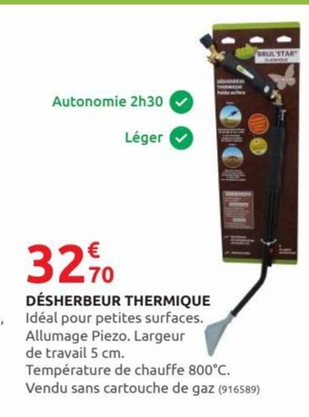 Rural Master Désherbeur Thermique offre