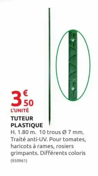 Rural Master Tuteur Plastique offre