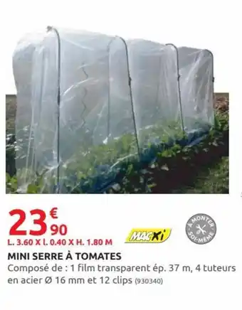 Mini Serre à Tomates